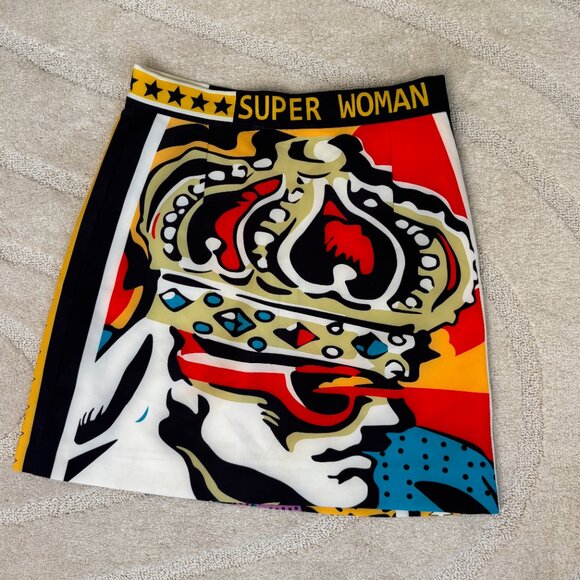 Superwoman Mini Skirt - Picture 3 of 4